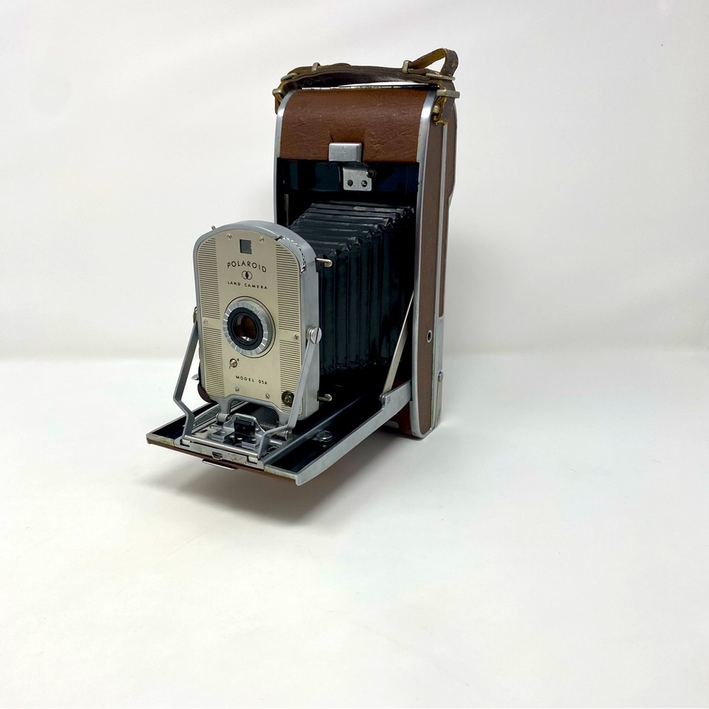 Vintage 1950s Polaroid Land Camera Speedliner Model 95A